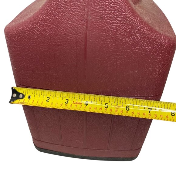 Vintage BenzOmatic Porta Light Globe Lantern Pyrex Red Case Made in USA Camping - Picture 5 of 10